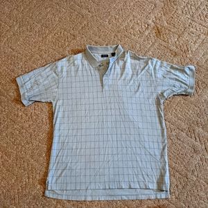 Men's Izod XL Grey Short Sleeve Polo